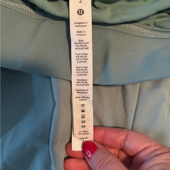 Lululemon Court Rival High-Rise Skirt size 2 - Picture 5 of 5